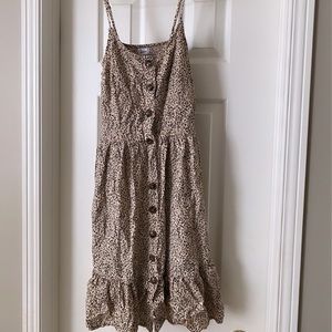 Summer Leopard Print Dress, small!